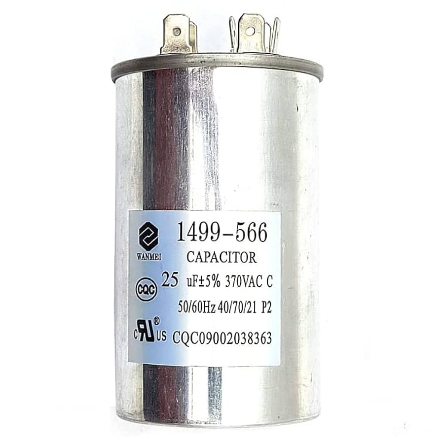 c 1499-5661 25/370 Run Capacitor for Air Conditioners : Amazon